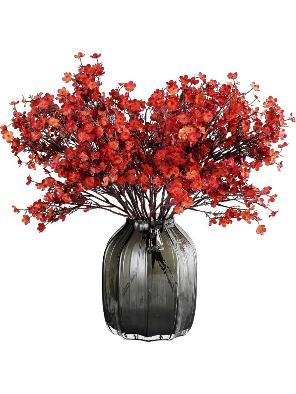 20pcs Silk Artificial Baby's Breath Flowers for Fall Decor - Fake Floral Bouquet
